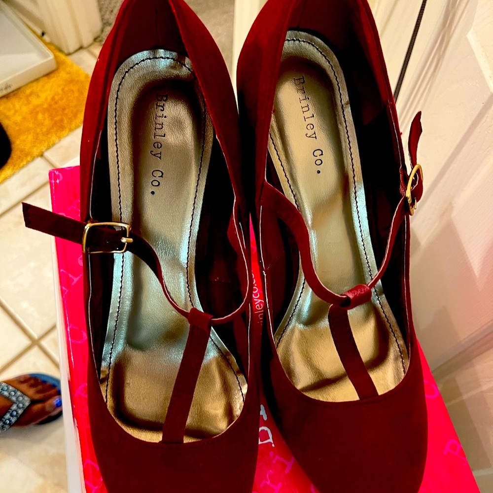 3inch heel Suede dressy shoe